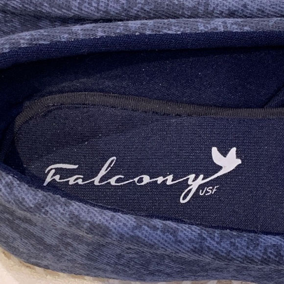 Falcony Floral Print Espadrilles Size 8 - Picture 3 of 6